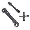 Plumbing Tools Steel Angle Stop Wrench Angle On Wrench Kit Professional Plumber Wrench Tools for Pipe Projects