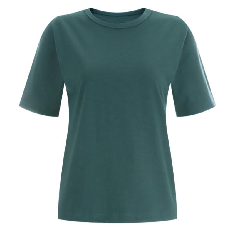 Shop   Women S Slub Round 100  CoTTon Summer ShorT Sleeve T ShirT Black Dai wSh 
