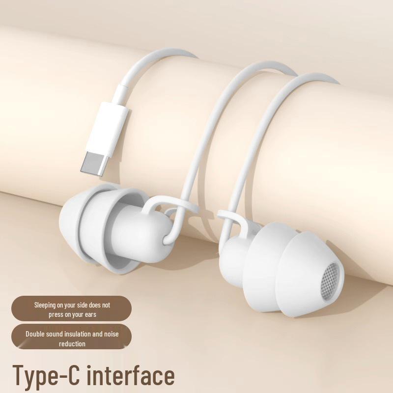 Comfortable Noise-Cancelling ASMR Sleep Earbuds for Side Sleepers