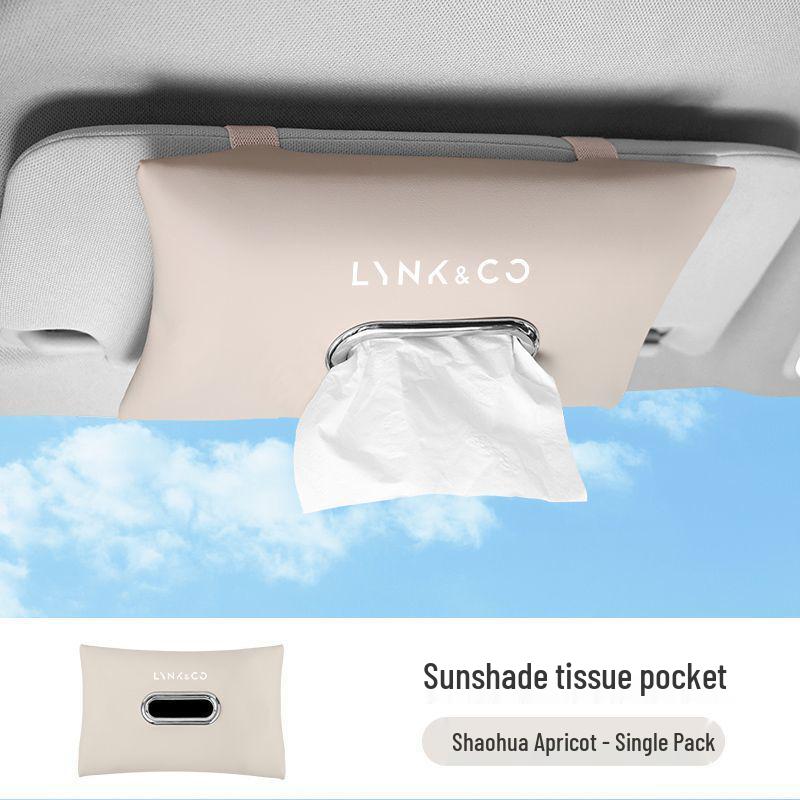 

Lynk & Co Car Tissue Bag/Box for Modified Interiors: Models 01/03/05/06/09 Standard