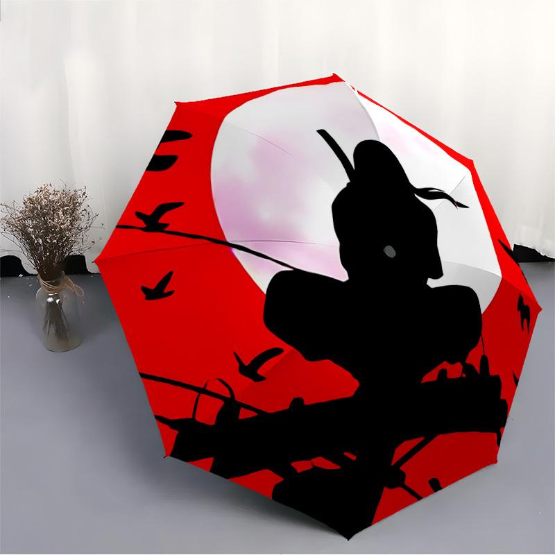1pc Moon Ninja Windproof Automatic Umbrella, Lightweight for Women/Men, Perfect Christmas Gift A0811250