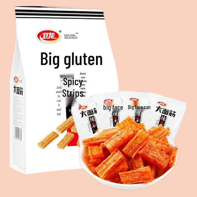 Bandes épicées au gluten Weilong