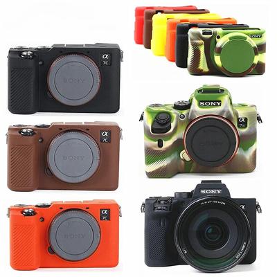Couvercle de boitier en silicone pour appareil photo Sony A7IV A7M4 A7c A7R A7 A7S Mark III IV A7SIII A7III A7RIII A7RIV