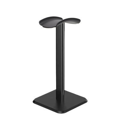 BTtime Headphone Aluminum Desktop Headphone Easy Compatible with Most Headphones Stand, Alloy, Rack, Non-Slip, Assembly, (Black)