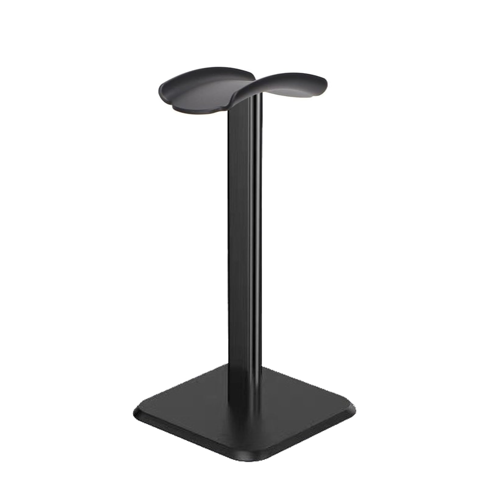 

BTtime Headphone Aluminum Desktop Headphone Easy Compatible with Most Headphones Stand, Alloy, Rack, Non-Slip, Assembly, (Black) чорний