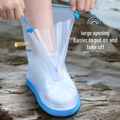 Prepare Beauty Wasserdichte Kinder-Regenschuhüberzieher - Rutschfeste, Verschleißfeste Überschuhe für Jungen & Mädchen