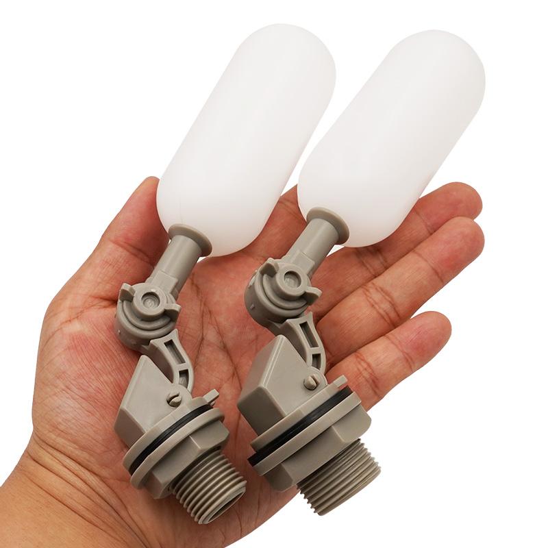 1/2" 3/4" Plastic Water Float Ball Valve Shut Off Automatic Feed Fill Fish Tank Aquarium Water Humidifier Valve For Water Bowl