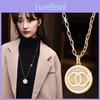 Trendy Double Loop Necklace Versatile Geometric Design Unisex Fashion Jewelry