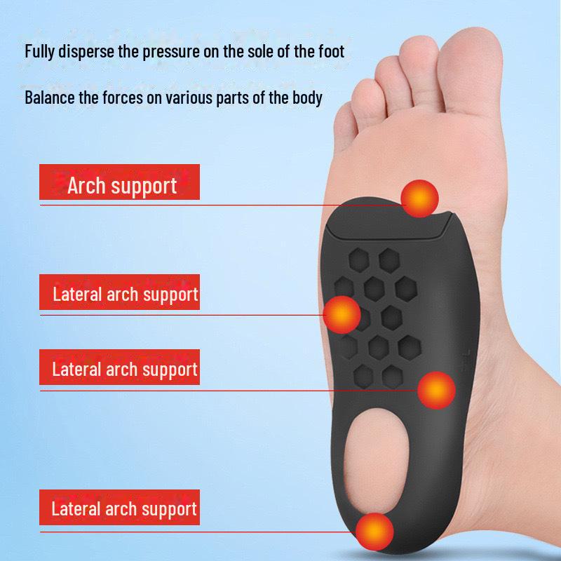 Fußgewölbestütze zur Korrektur von Plattfüßen: XO Leg Eversion Corrector TPR-Einlegesohlenpolster