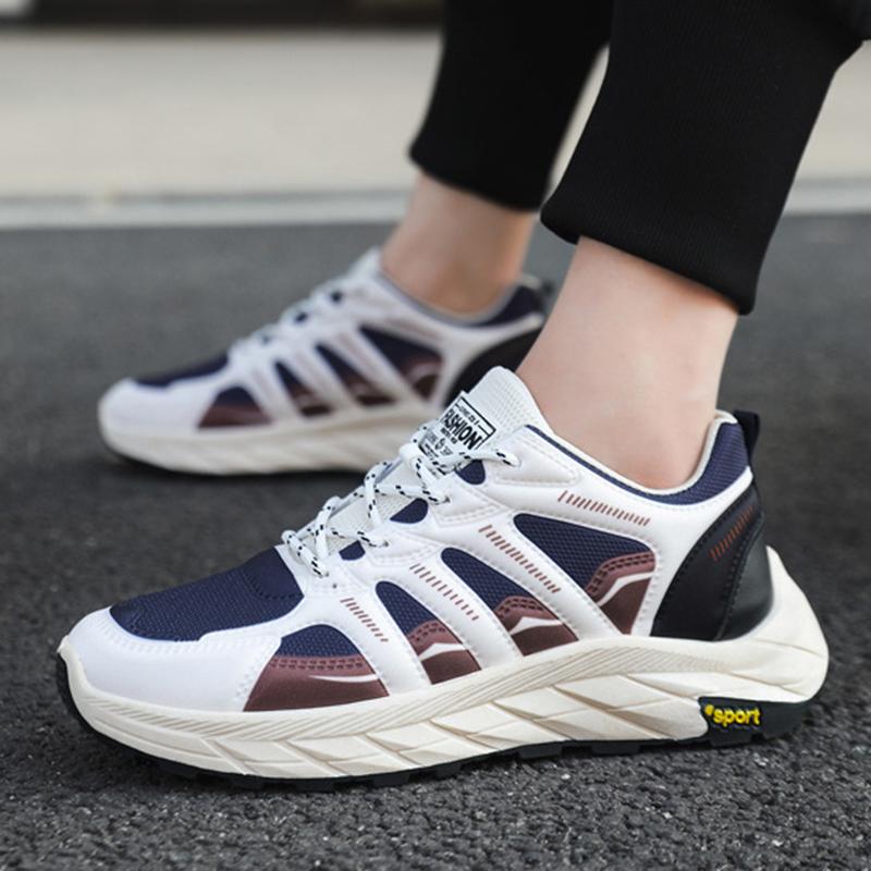 Oulylan New Men Sport Shoes Comfor Non-slip Casual Sneakers Outdoor Platform Jogging Shoes Fashion Designer Men Tenis Shoes