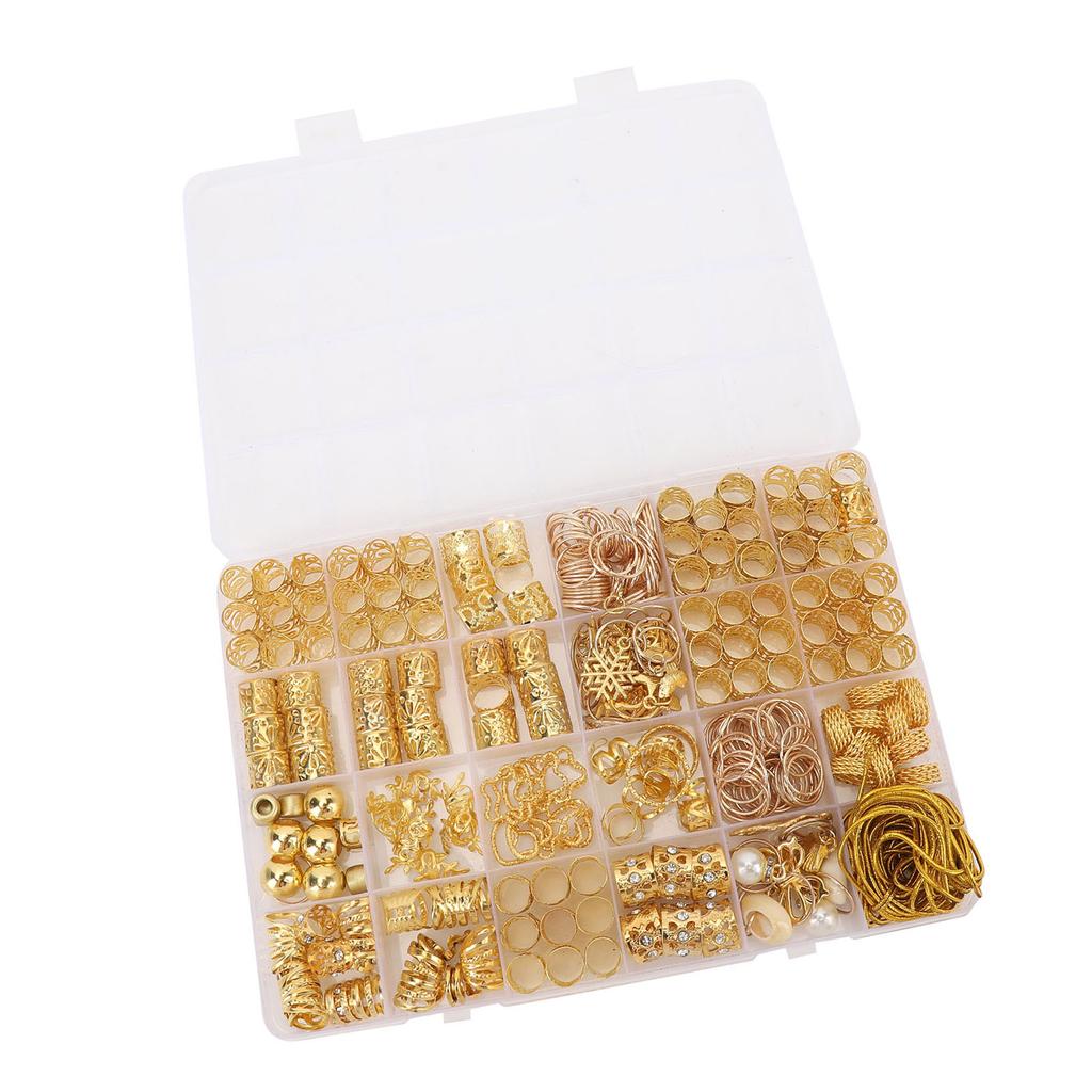 Hair Jewelry for Braids Metal Coil   Cuff Pendant Alloy Hair Braid Accessories Loc Dreadlock Beads Jewelry