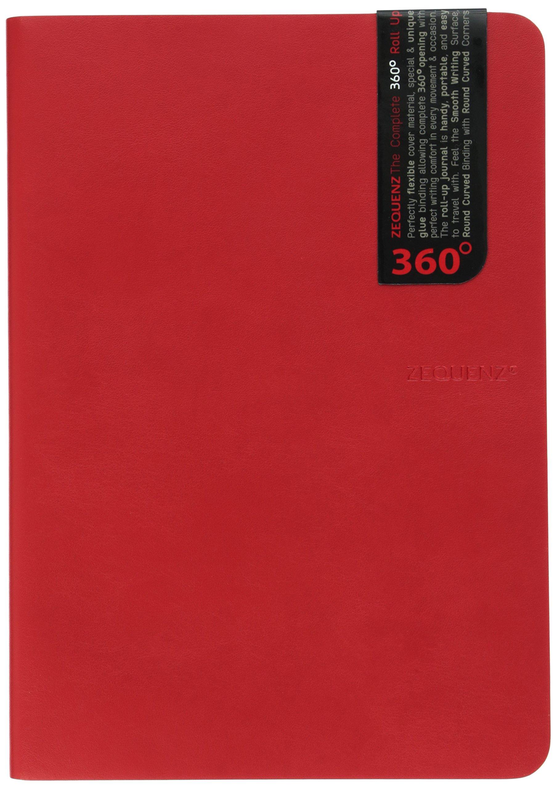

Zenith Enterprises Zequence Slim L Grid Red 360_Notebook (A5)