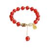 2026 Red Agate Bracelet Hetian Jade Chalcedony Hot Jewelry Factory Delivery S2061501
