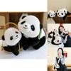 Entzückende Weiche Plüsch Panda Puppe Kuschelbär Für Mädchen Perfekt Als Schlafkissen Geschenk