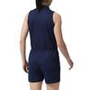 FootJoy Women's Sleeveless Romper Shirt, Navy, Size L, FJW-S24-S12, 81962-L