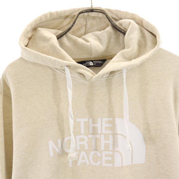 The North Face Outdoors Long Sleeve Sweatshirts L Beige Back Brushed Men's Used