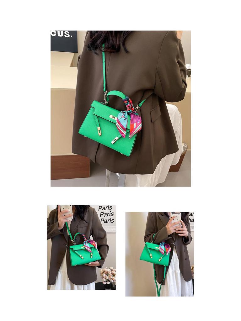 Kelly Light Luxury Handbag: Trendy, Versatile, Simple Texture Women's Shoulder & Crossbody Bag.