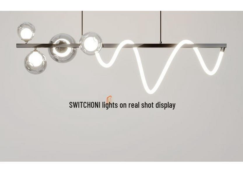Luxury Glass Pendant Light for Dining Rooms and Bars