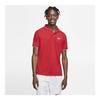 Nike Court Dri-FIT Tennis Polo Shirt Men Tops Red White 939138-687