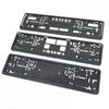 Anticorrosion Registration Plate Holder Waterproof European Size License Plate Frame  Universal