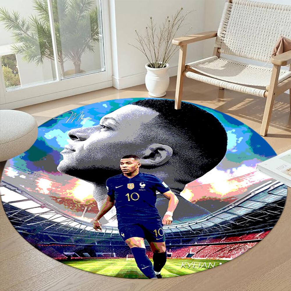 Barcelona Round Office Rug Design for Foyer Dining Room Hallway Outdoor Anti-slip Round Rug Office home decor