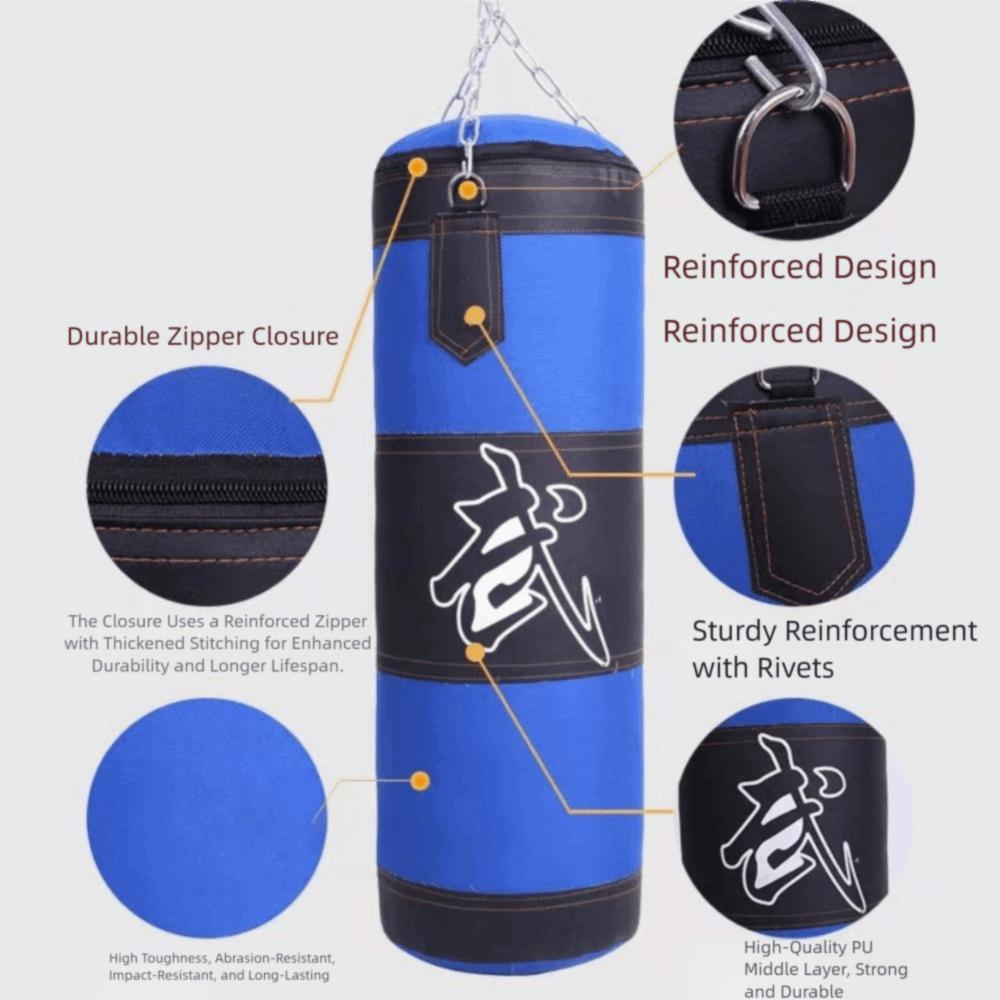 60/80cm Boxing Punching Bag Hollow Boxing Bag Fitness Equipment Oxford Boxing Bag  Indoor