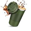 Stainless Steel Coffee Cup Thermal Mug Travel Leak Proof Thermal Bottle Tea Coffee Mug  Reusable Hot Cold Drinks Insulated Cup