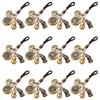 Universal Car Interior Hanging Pendant Lucky Charm Vintage Keychain Pendant Decoration Handmade Animal Themed Craft