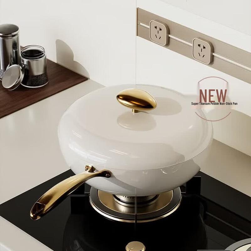 Velosan 32cm Titanium Alloy Non-Stick Wok
