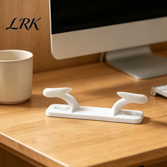 Universal Gamepad Display 3D Printed Angled Horn Handle Stand, Controller Holder with Anti‑Slip Base, Creative Stable Organizer Rack for PS5 Xbox PC
