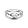 Anelli Serie Principesse 925 originali Jasmine Ariel Biancaneve Fiocco Tiana Tiara Anello Scintillante Gioielli da Donna Regalo Fai da Te Più Recente