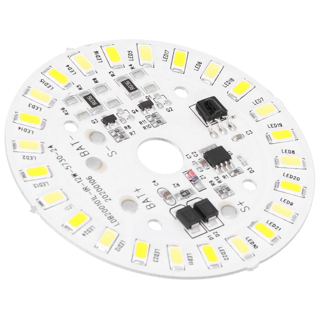 12W 24LED Deckenleuchte Panel 3.2V 3.7V Weiß Warm Lichtquelle mit Fernbedienung