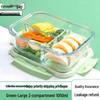 ZISIZ Microwave-Safe Resin Lunch Box