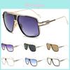 Square Top Flat Retro Vintage Big Oversized Aviator Sunglasses Mens Usa Womens