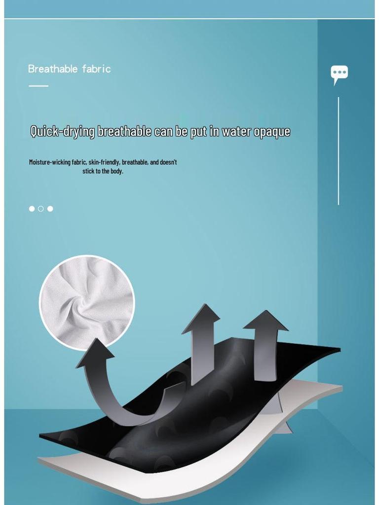 Pánské rychleschnoucí plavky z žraločí kůže a set čepice - Závodní voděodolné plavky