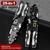 Electrician Wire Stripper with Chromium Vanadium Steel Blades and Ergonomic Handle Designed for One Handed Easy Operation