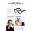 Nuevo Modelo Gafas Inteligentes Gafas de Sol con Traducción IA Llamadas Bluetooth Reproductor de Música Control de Cámara Gafas de Grabación de Vídeo Hombres Mujeres Estabilización de Imagen
