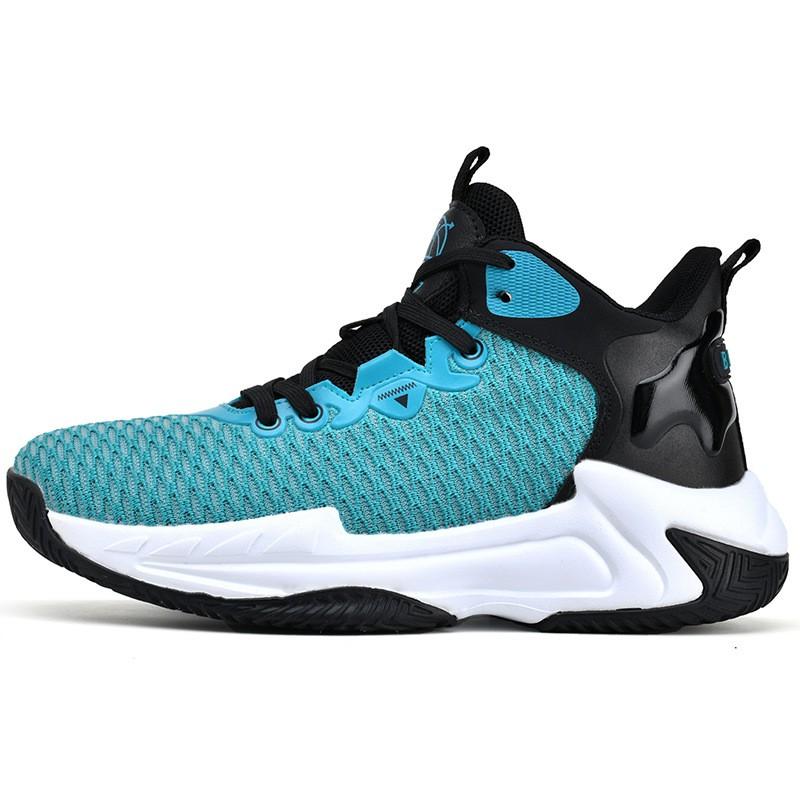 Mens Wide Fit Basketball Shoes Mid-Cut Breathable Mesh Rubber Sole Anti-Slip Durable Indoor Outdoor Court