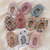 Korean High-End Printed Acetate Hollow Oval Hair Clip for Women - Large Duckbill Hair Accessory