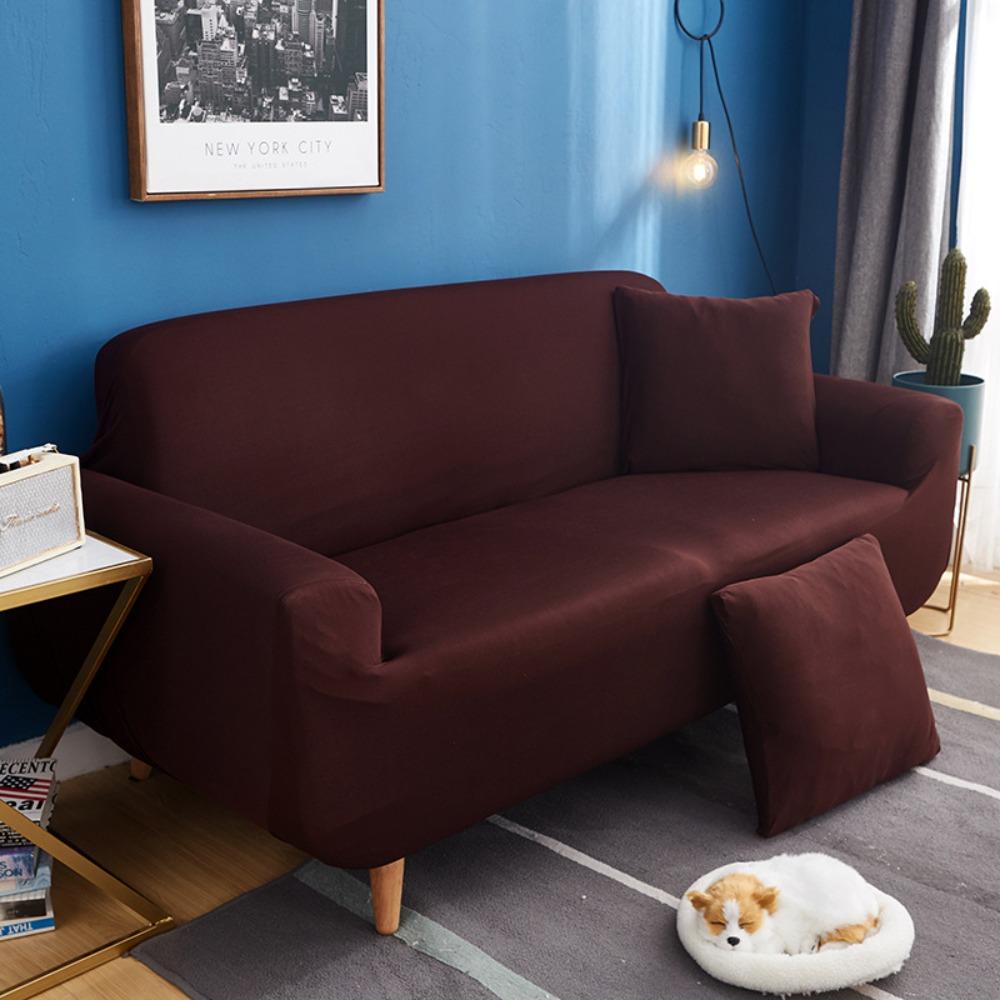 Universal Elastic Sofa Cover Full Protection Slipcouch Dustproof Stretchable Sofa Protector Luxury Style