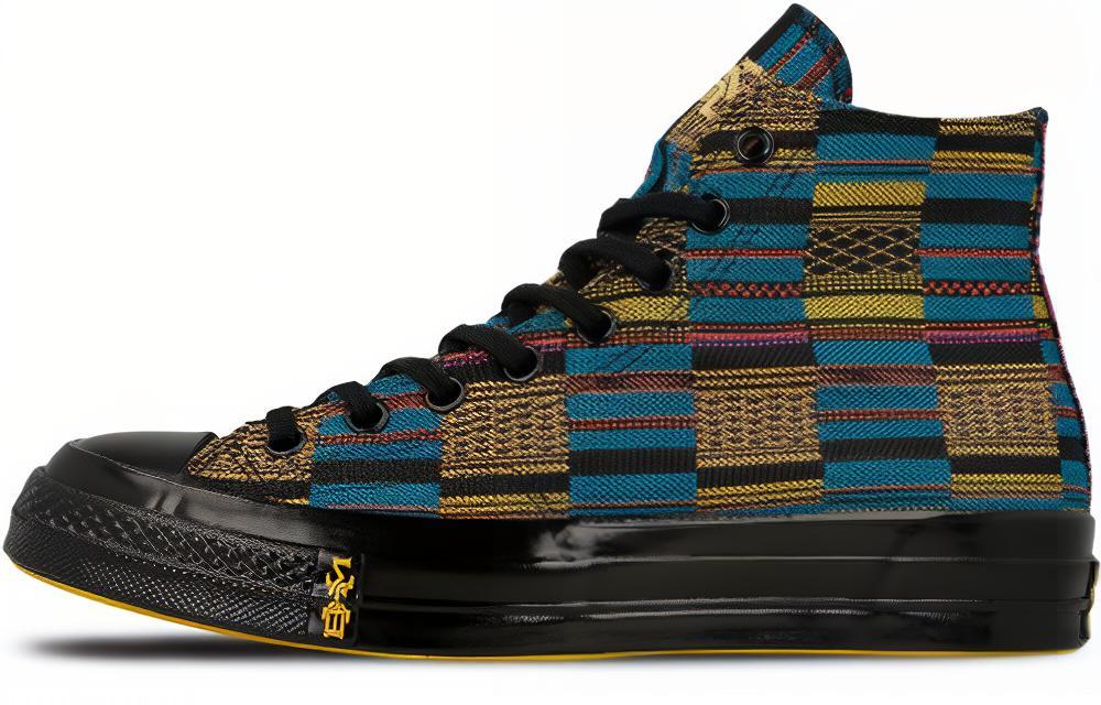 Converse Chuck Taylor All Star 70 Hi BHM Black Multi All Over Print (2 44.5