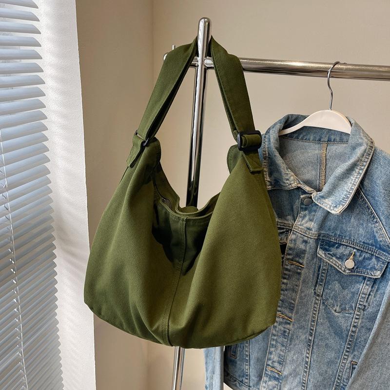 Crossbody Bag, Casual Bag, Women's Large-capacity Single-shoulder Canvas Bag