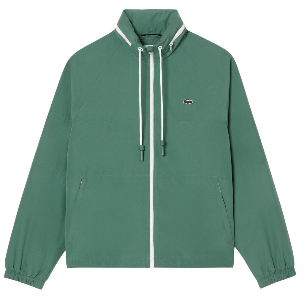 Lacoste Men's Water Repellent Detachable Hood Jacket