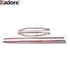 For Toyota Yaris Cross Hybrid     Chrome Car Side Door Body Trim Door Panel Line Streamer Trims Accessories