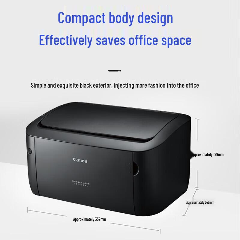 Canon LBP6018L+ A4 Black and White Laser Printer CN Plug (adapter Included)