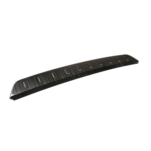 Stainless Steel For Land Rover Defender 110 -2024 External Rear Bumper Guard Plate Protect Cover Accessories Black and Silve