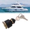 Six Terminal For Ignition Switch for Marine Use Compatible with For Johnson and For Evinrude For OMC Inboard and Outboard Motors