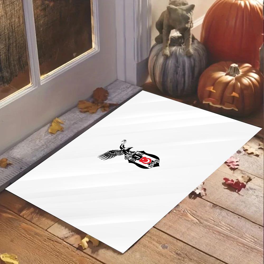 1pc Fashion Besiktas BJK Bathroom Absorbent Mats Anti-Slip Mats Home Decor Supplies Carpets Home Kitchen Floor Mats