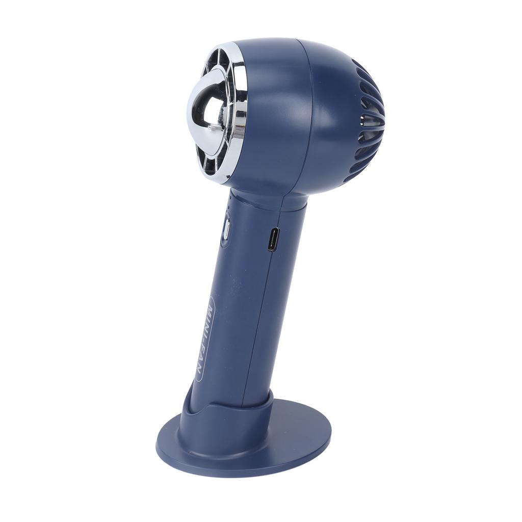 Handheld Fan 3 Speeds USB Charging Strong Wind Lightweight 1200mAh Battery Portable Fan Handheld for Office Travel