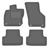 Velour Graphite Car Mats For: Volkswagen Golf VIII eTSI Alltrack, Hatchback, Station Wagon, Variant (2020-)